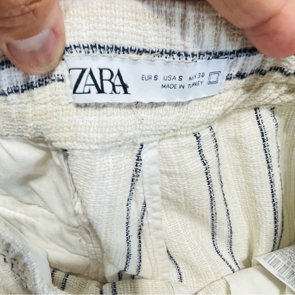 Zara cream black